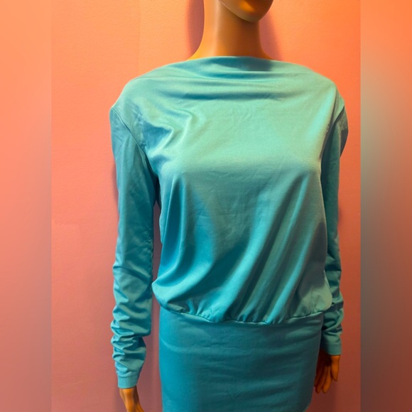 Versatile Turquoise Dress/Top - Picture 4 of 6
